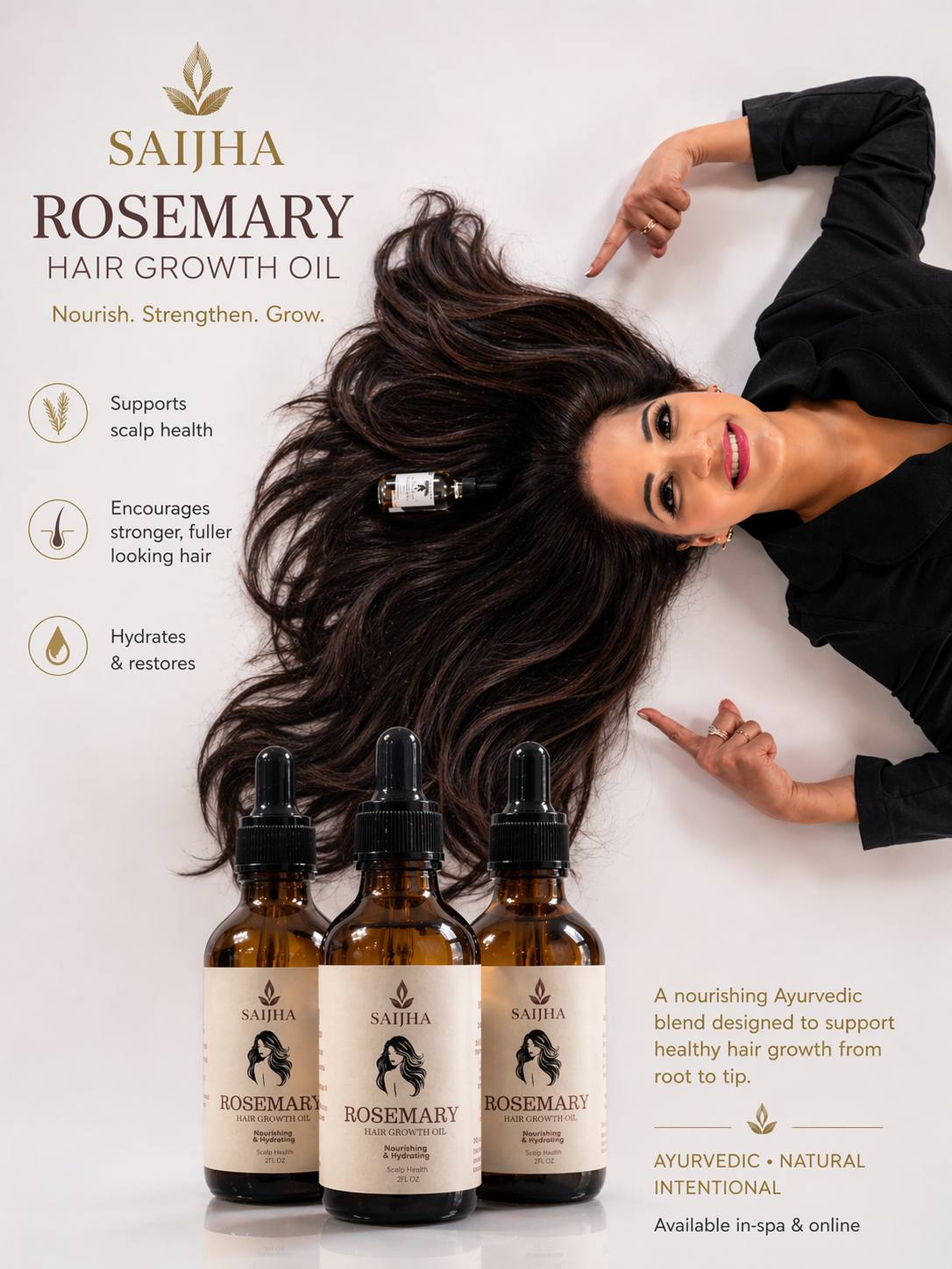 Saijha Rosemary Hair Growth Oil