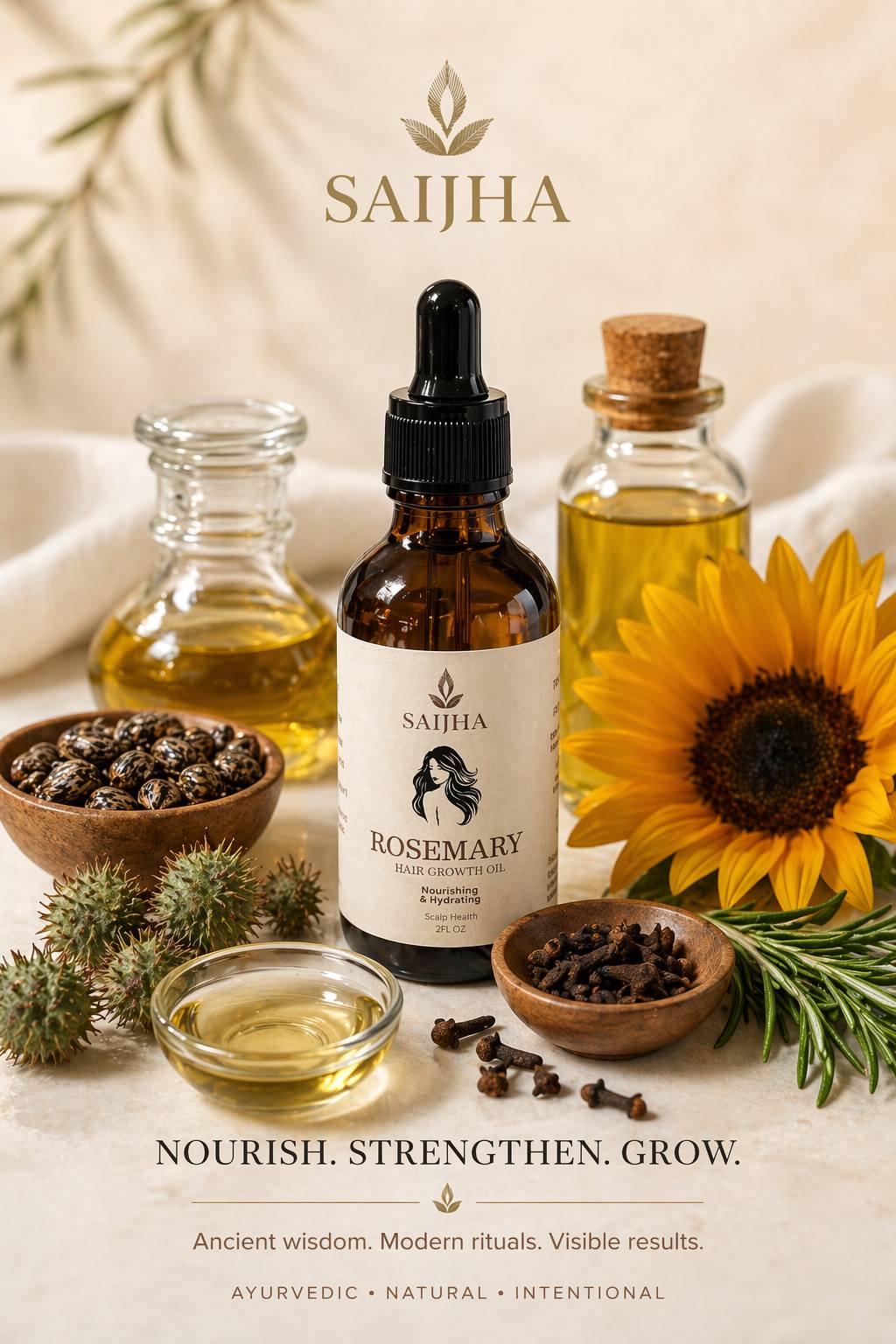 Saijha Rosemary Hair Growth Oil