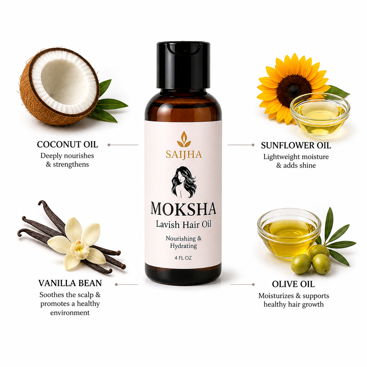 Moksha Lavish Hair Oil