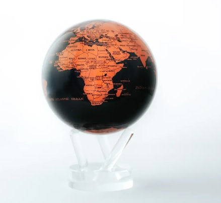 Black & Copper Map Globe (CURRENTLY ON SALE)