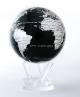 Black & Silver Globe (CURRENTLY ON SALE)