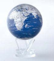 Blue & Silver Globe (CURRENTLY ON SALE)