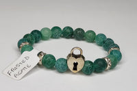 Crystal Padlock Bracelets (Available in-store only)