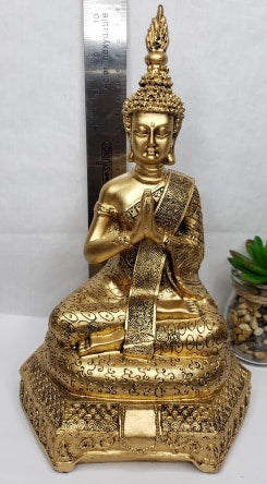 Gold Namaste Buddha (Available in-store only)