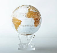 White & Gold Globe (CURRENTLY ON SALE)