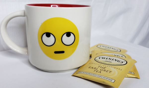 Eye Roll Emoji Mug (Available in-store only)