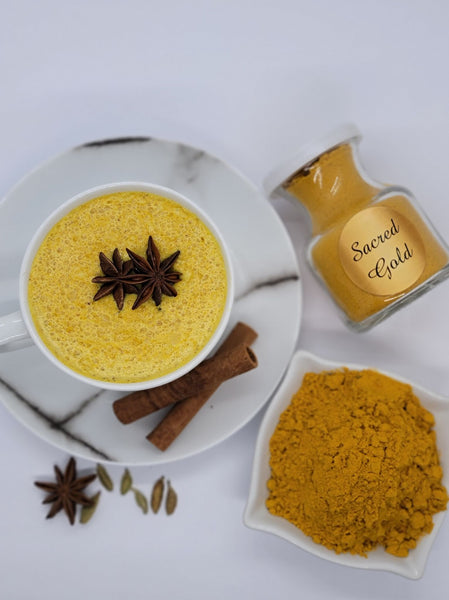 Sacred Gold Turmeric Latte