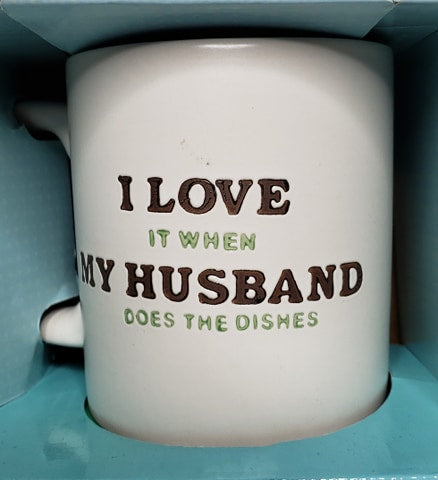 Husband Love Mug (Available in-store only)